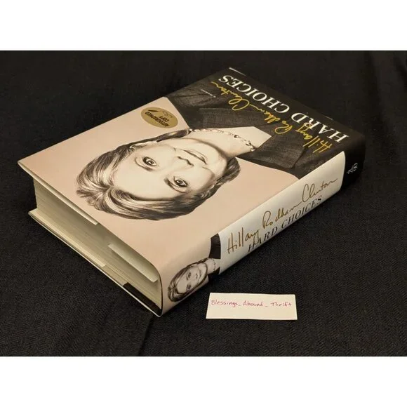 Hard Choices SIGNED by Hillary Rodham Clinton First Printing 1st Edition NEW - Picture 4 of 9